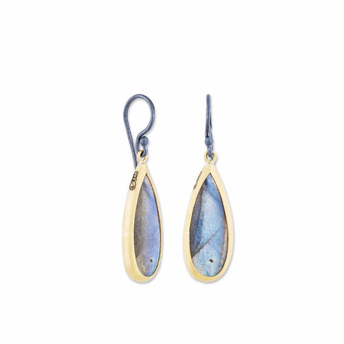 Mia Earrings with Labradorite by Lika Behar