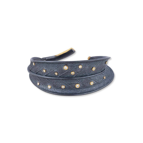 Machka Park Cuff with Diamond by Lika Behar