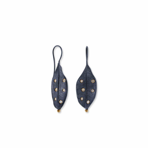 Machka Park Earrings with Diamond by Lika Behar