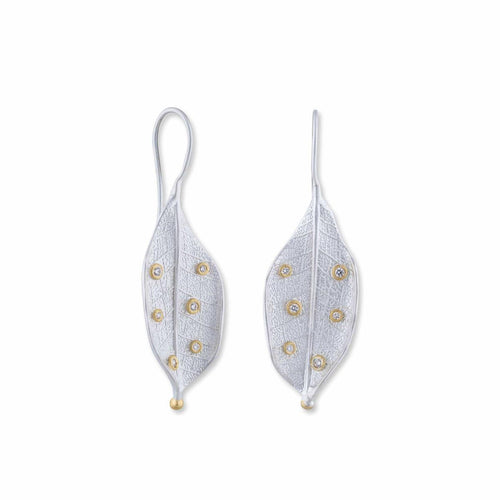 Machka Park Earrings with Diamond by Lika Behar