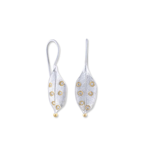 Machka Park Earrings with Diamond by Lika Behar