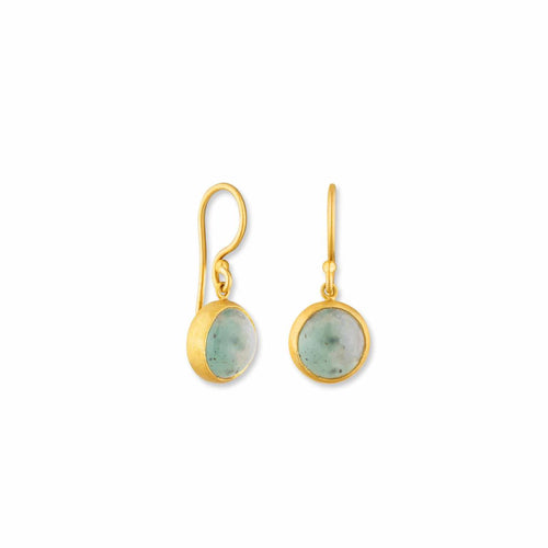 My World Earrings with Aquaprase by Lika Behar