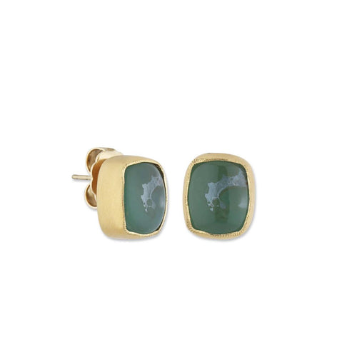 My World Earrings with Aquaprase by Lika Behar