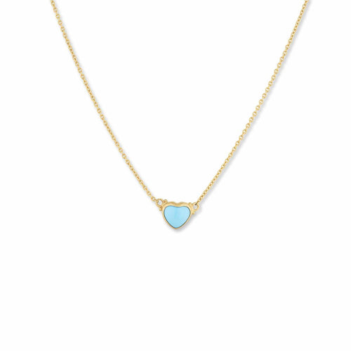 My Love Necklace with Turquoise Kingman by Lika Behar