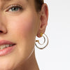Madison Statement Hoop - Tortoiseshell-Julie Vos-Renee Taylor Gallery