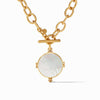 Meridian Statement Necklace - Mother of Pearl-Julie Vos-Renee Taylor Gallery