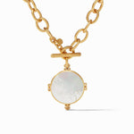 Meridian Statement Necklace - Mother of Pearl-Julie Vos-Renee Taylor Gallery