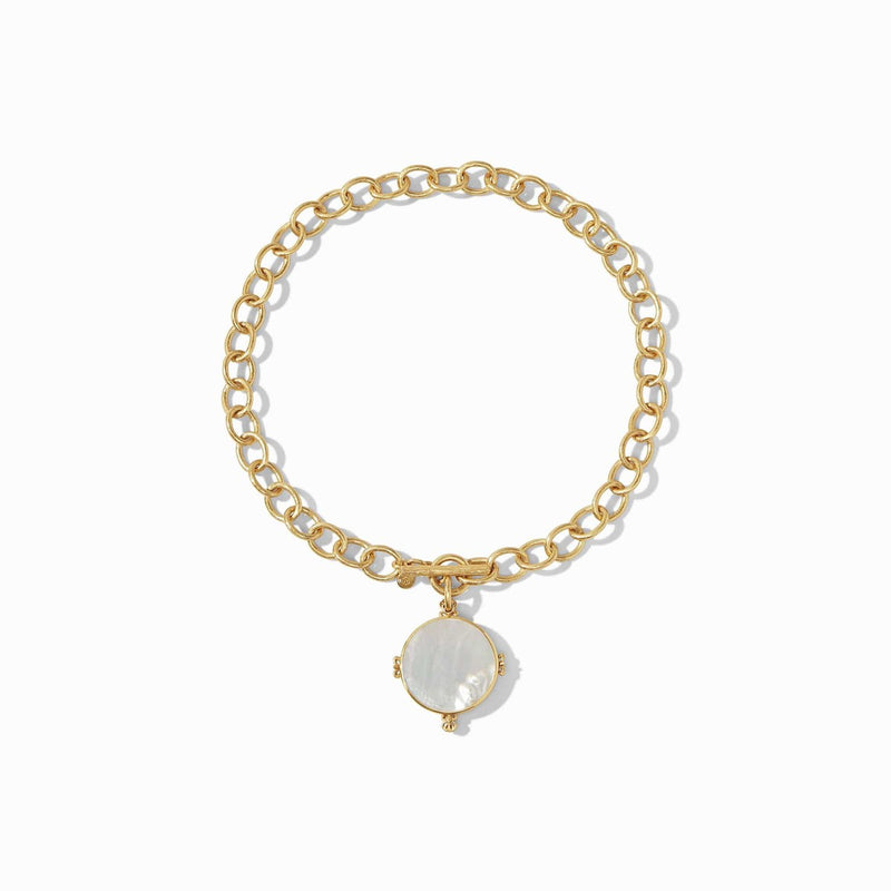 Meridian Statement Necklace - Mother of Pearl-Julie Vos-Renee Taylor Gallery
