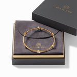 Milano Chalcedony Blue Bangle - BG047GCA-Julie Vos-Renee Taylor Gallery