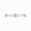 Milano Chalcedony Blue Luxe Bangle - BG047SCA-Julie Vos-Renee Taylor Gallery