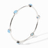 Milano Chalcedony Blue Luxe Bangle - BG047SCA-Julie Vos-Renee Taylor Gallery