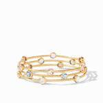 Milano Bangle - Cubic Zirconia-Julie Vos-Renee Taylor Gallery