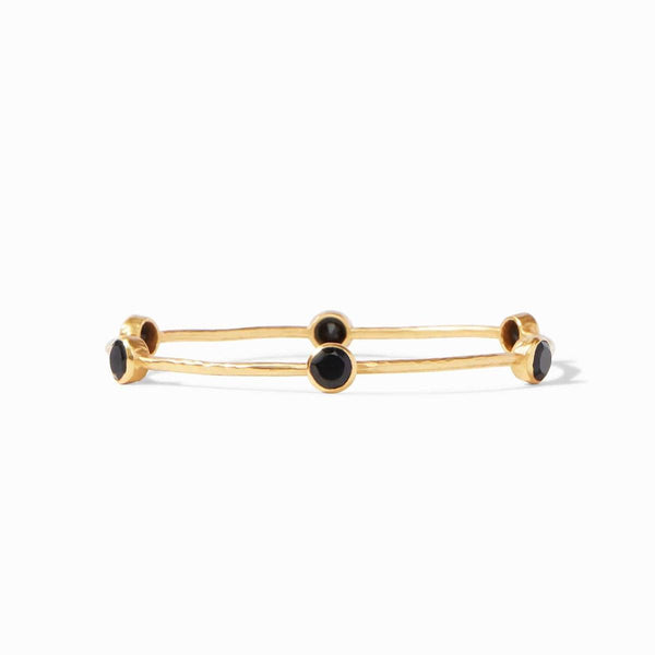 Milano Bangle Obsidian Black - BG047GBO - Julie Vos