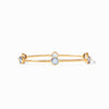 Milano Bangle - Iridescent Chalcedony Blue-Julie Vos-Renee Taylor Gallery