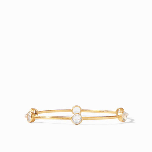 Milano Bangle - Clear Crystal-Julie Vos-Renee Taylor Gallery