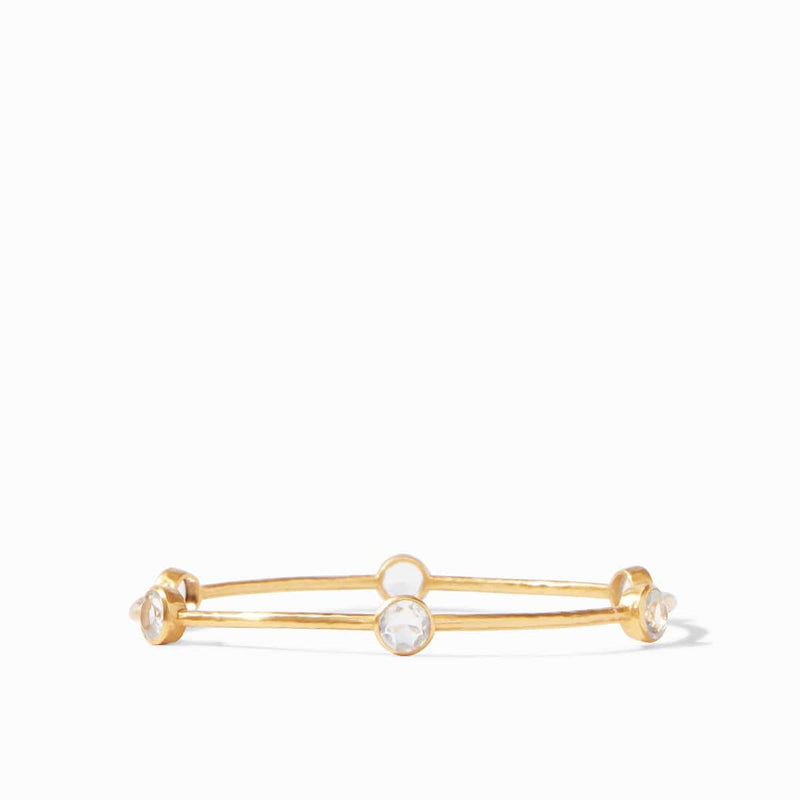 Milano Bangle - Clear Crystal-Julie Vos-Renee Taylor Gallery