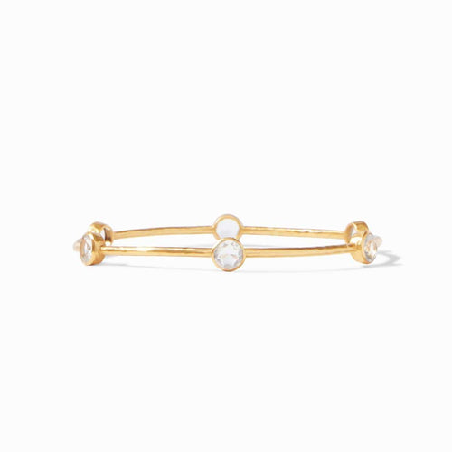 Milano Bangle - Clear Crystal-Julie Vos-Renee Taylor Gallery
