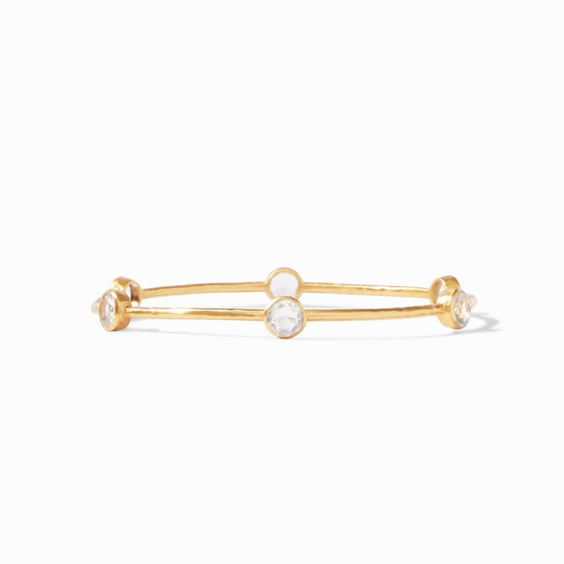 Milano Bangle - Clear Crystal-Julie Vos-Renee Taylor Gallery