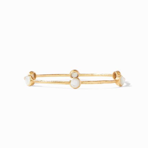 Milano Bangle - Mother of Pearl-Julie Vos-Renee Taylor Gallery