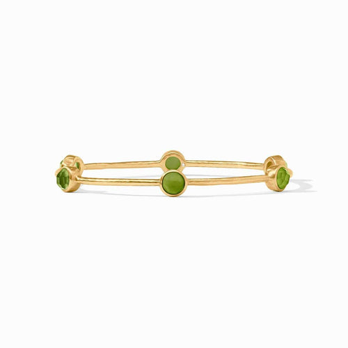Milano Luxe Bangle-Iridescent Palmetto Green - BG047GIJG-Julie Vos-Renee Taylor Gallery