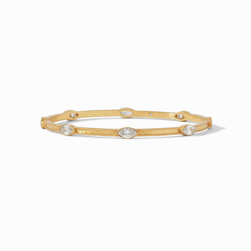 Monaco Bangle - Cubic Zirconia-Julie Vos-Renee Taylor Gallery