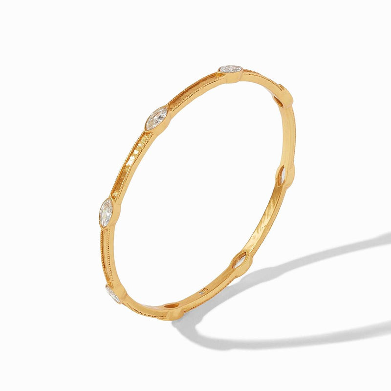 Monaco Bangle - Chalcedony Blue-Julie Vos-Renee Taylor Gallery