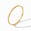 Monaco Charcoal Blue Bangle - BG253-Julie Vos-Renee Taylor Gallery