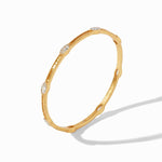 Monaco Charcoal Blue Bangle - BG253-Julie Vos-Renee Taylor Gallery