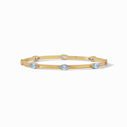 Monaco Bangle - Chalcedony Blue-Julie Vos-Renee Taylor Gallery