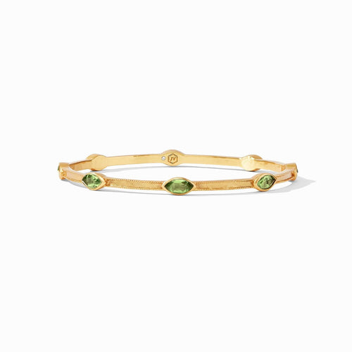 Monaco Bangle - Iridescent Jade Green-Julie Vos-Renee Taylor Gallery