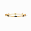 Monaco Charcoal Blue Bangle - BG253-Julie Vos-Renee Taylor Gallery