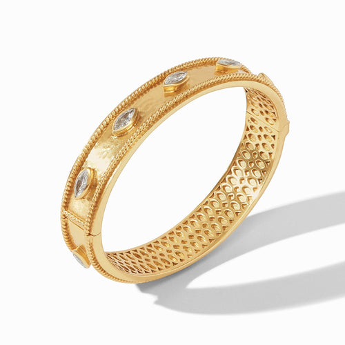 Monaco Stone Hinge Bangle - BG250G-Julie Vos-Renee Taylor Gallery