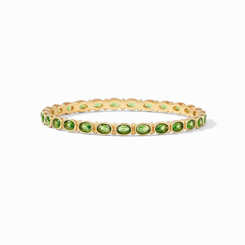 MyKonos Bangle Gold Jade Green - BG244GJG-Julie Vos-Renee Taylor Gallery