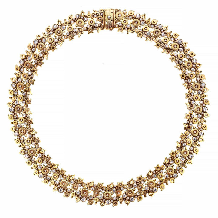 18K "Lace" Diamond Necklace - N-34-Alex Sepkus-Renee Taylor Gallery