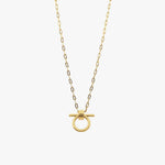 Omega Necklace - Gold Plated - N0066 ORO00-CXC-Renee Taylor Gallery