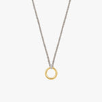 Pulley Necklace - Silver & Gold Plated - N0071 MOR00-CXC-Renee Taylor Gallery