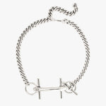 St. Moritz Bit Choker - Silver Plated - N0105 MET00-CXC-Renee Taylor Gallery