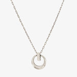 On-Off Necklace - Silver Plated - N0113 MET00-CXC-Renee Taylor Gallery