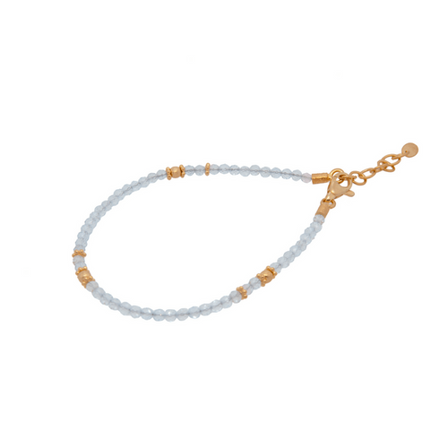 3mm Topaz 24K Gold Vermeil Bracelet-Joyla-Renee Taylor Gallery