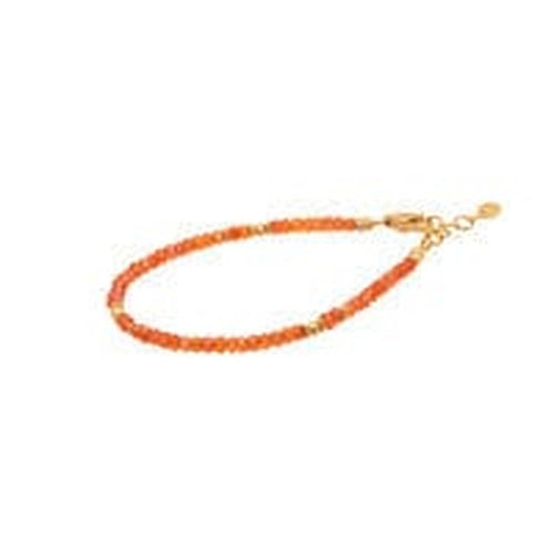 Carnelian 24K Gold Vermeil Bracelet-Joyla-Renee Taylor Gallery