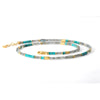 3mm Labradorite & Turquoise 24K Gold Vermeil Necklace-Joyla-Renee Taylor Gallery