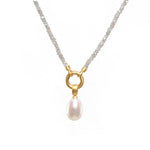 3mm Labradorite 31.5" Labradorite 24K Gold Vermeil Pendant Necklace-Joyla-Renee Taylor Gallery