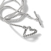 Classic Chain Manah Foxtail Chain Heart Necklace - NB900273X16-John Hardy-Renee Taylor Gallery