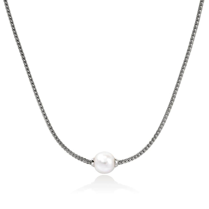 JH Essential Pearl Necklace, Sterling Silver, 1.8MM - NB987281-John Hardy-Renee Taylor Gallery