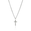 JH Essentials Silver Cross Pendant on Rolo Chain Necklace - NB989377X16-18-John Hardy-Renee Taylor Gallery