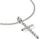 JH Essentials Silver Cross Pendant on Rolo Chain Necklace - NB989377X16-18-John Hardy-Renee Taylor Gallery