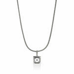 Icon Stud Pendant Necklace, Sterling Silver, Diamonds, 2.5MM - NBP972162DIX16-18-John Hardy-Renee Taylor Gallery