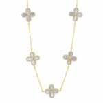 Blossoming Brilliance Short Necklace - AHYKZMPN23-16E-Freida Rothman-Renee Taylor Gallery