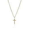 JH Essentials 14K Gold Cross Pendant on Rolo Chain Necklace - NGG989377X16-18-John Hardy-Renee Taylor Gallery