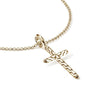 JH Essentials 14K Gold Cross Pendant on Rolo Chain Necklace - NGG989377X16-18-John Hardy-Renee Taylor Gallery